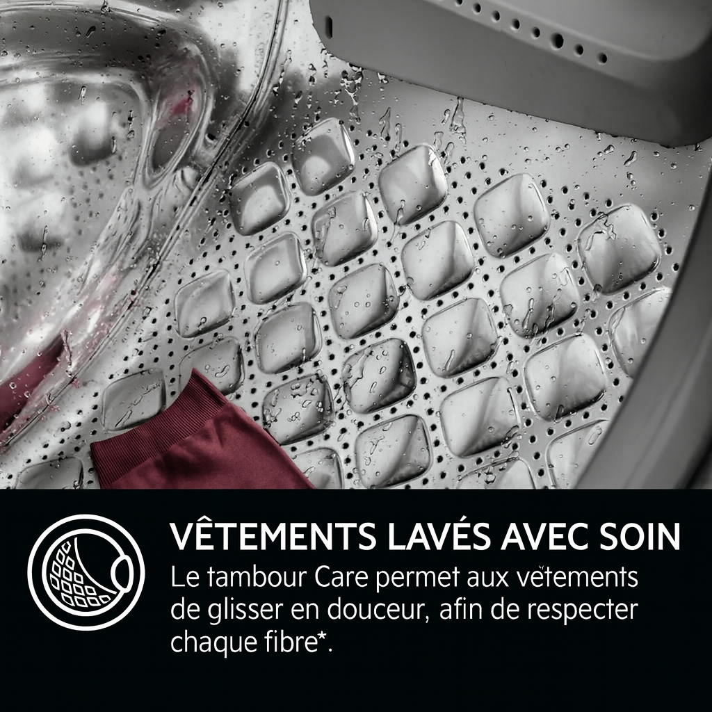 Machine à Laver – Technologie Vapeur & Soin du Linge
